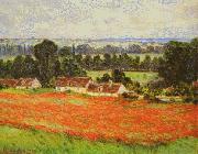 Claude Monet Field of Poppies oil painting artist
